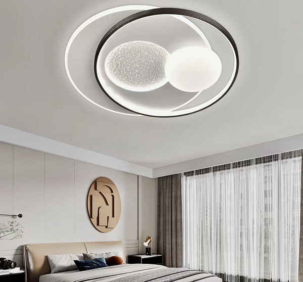 چراغ سقفی دکوراتیو طرح ماه سه حالته، کد B